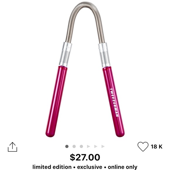 NEW TWEEZERMAN - Smooth Finish Facial Hair Remover - Picture 5 of 8